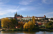 Panorama des del riu Vltava