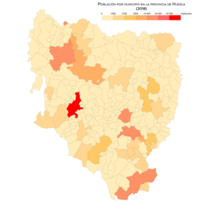 Población por municipio (2018)