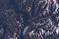 Alps, Piano di Magadino, a view from ISS, → Foto