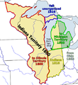 Image 8Map of the Indiana Territory (from History of Indiana)