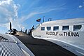 Ju 52/3M von Thüna D-ANOY at Munich Airport Besucherpark