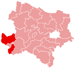 Bezirk Amstetten location map