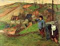 Paul Gauguin : Petit berger breton ou L'hiver à Pont-Aven (1888)