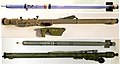 SA-16 and SA-18 missiles and launchers