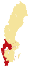 Kammarrättens domkrets samt de förvaltningsrätter vars domkretsar ingår.