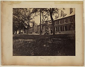 U.S. Arsenal, Washington, D.C., north front, interior court