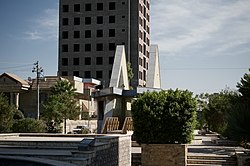 Views around the entrance to Ankawa at Ankawa Road and Hundred Meter Road.