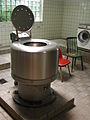 Wäscheschleuder im Waschhaus aus den 60er Jahren in Klausen/Remscheid