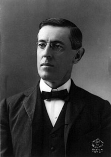 Un retrato de Woodrow Wilson como presidente de Princeton