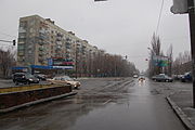 Перекрёсток с улицей Героев Севастополя