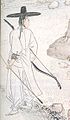 Hombre vistiendo jun chimak (siglo ⅩⅧ).
