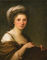 Angelika Kauffmann, Autoportrait, 1785