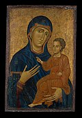 Madonna col Bambino, de Berlinghiero Berlinghieri, ca. 1230-1235,[4]​