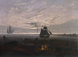 Evening on the Baltic Sea 1831