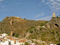 Vista del Castillo de Moixent.