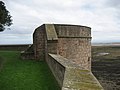 Berwick-upon-Tweed tahkimatının uç noktasında topçunun bulunduğu kale