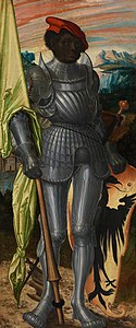 Pfirtscher Altarpiece: Saint Maurice Staatsgalerie Aschaffenburg