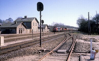 Freight Train in Lundby.