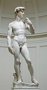 Michelangelo: David, 1501-1504. Galleria dell'Accademia, Florença.