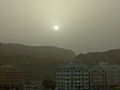 Sandstormar er sjeldne i Muscat