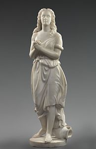 Edmonia Lewisen Testamentu zaharreko Agar lana, 1875