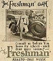 The Freshman, 1925 (Intended for the use of haberdasheries)