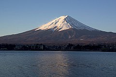 Fuji vanaf het Kawaguchimeer