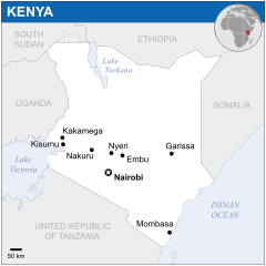 Mapa opisywanego kraju