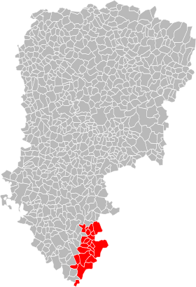 Localisation de Communauté de communesdu canton de Condé en Brie