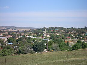 View of the town