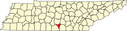 Contea di Moore – Mappa