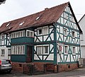 Kulturdenkmal "Marburg, Wohnhaus, Stiftstraße 16, Flur 8, Flurstück 3/1", Baujahr 18. Jh., gesehen von Westen