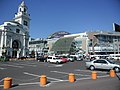 On the Eurasia square, outside passenger terminals, 2012