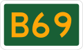 Alphanumeric route marker