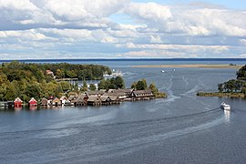 El lago Müritz y la localidad de Röbel