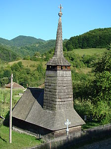 Wooden church of the Pentecost in Căzănești