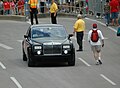 A Rolls-Royce Rolls-Royce Phantom entering the IMS