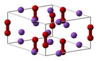 Struktur von Natriumperoxid