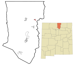 Location of Red River, New Mexico