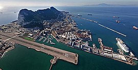 internationale luchthaven van Gibraltar