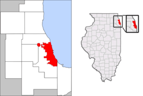 Mapa a pakabirukan ti Chicago