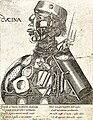 Imago cyborgae ex libro Humani Victus Instrumenta: Ars Coquinaria, anno 1569 edito.