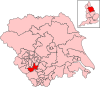 A small-to-medium-sized constituency in the north of the county.