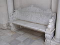 Stone bench at Livadia Palace, Crimea, Ukraine