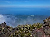 羅臼岳山頂からオホーツク海と知床五胡