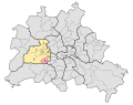 Deutsch: Wahlkreis Charlottenburg-Wilmersdorf 7 für die Wahlen zum Abgeordnetenhaus von Berlin. Stand 2006