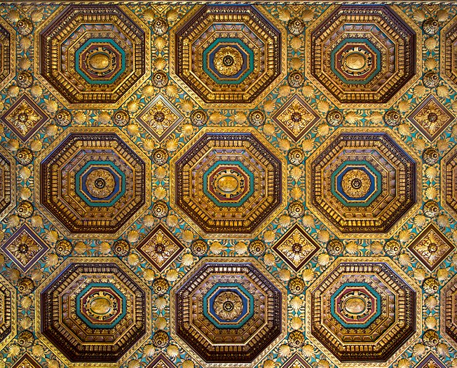 Alexander Hamilton US Custom House Collector's Room ceiling