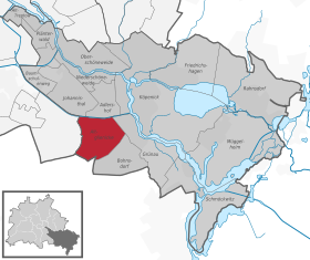 Localisation de Berlin-Altglienicke