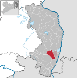 Bernstadt a. d. Eigen na mapě