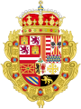 Coat of Arms of Archduke Charles as Pretender Version used in the Peninsular Territories of the Crown of Aragon